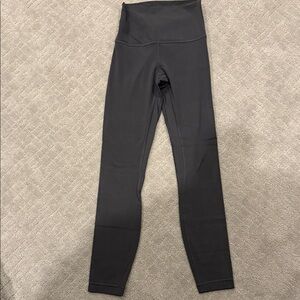 Women’s lululemon align leggings
size 2 length 25 - dark gray